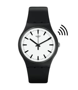 SWATCH NEW GENT BLACKBACK PAY! 41MM SVIB105-5300