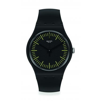 SWATCH NEW GENT BLACKNYELLOW SUOB184