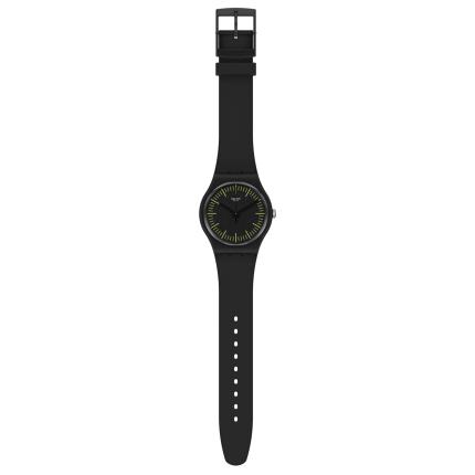 SWATCH NEW GENT BLACKNYELLOW SUOB184