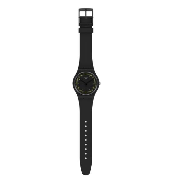 SWATCH NEW GENT BLACKNYELLOW SUOB184