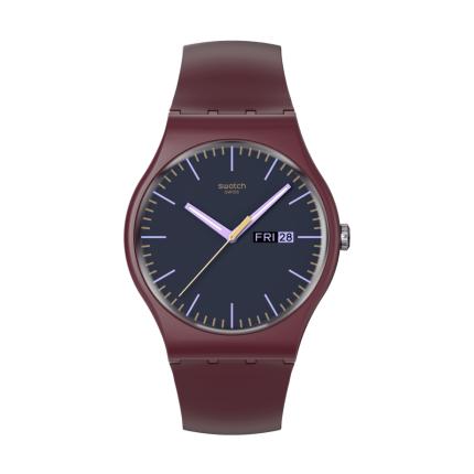 SWATCH NEW GENT BURGUNDY BERRY41MM SO29R707