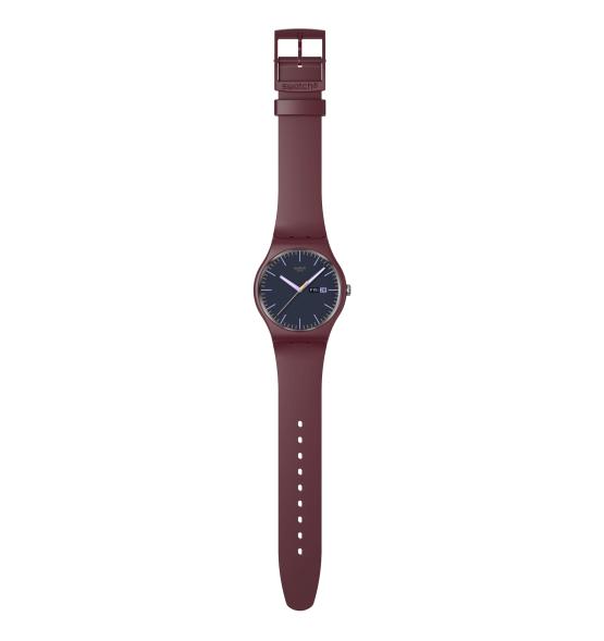 SWATCH NEW GENT BURGUNDY BERRY41MM SO29R707