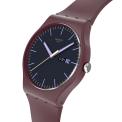 SWATCH NEW GENT BURGUNDY BERRY41MM SO29R707