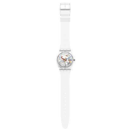 SWATCH NEW GENT CLEARLY NEW GENT 41MM SO29K100