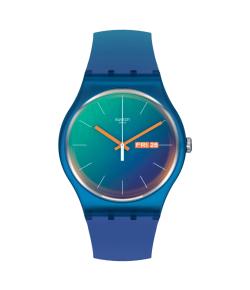 SWATCH NEW GENT FADE TO TEAL 41MM SO29N708