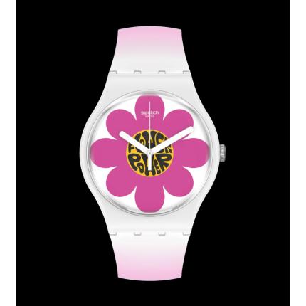SWATCH NEW GENT FLOWER HOUR SO32M104