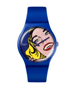 SWATCH NEW GENT GIRL BY ROY LICHTENSTEIN, THE WATCH 41MM SUOZ352