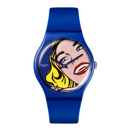 SWATCH NEW GENT GIRL BY ROY LICHTENSTEIN, THE WATCH 41MM SUOZ352