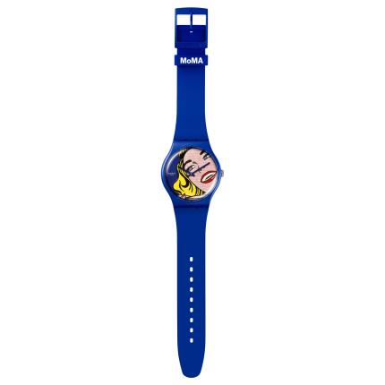 SWATCH NEW GENT GIRL BY ROY LICHTENSTEIN, THE WATCH 41MM SUOZ352