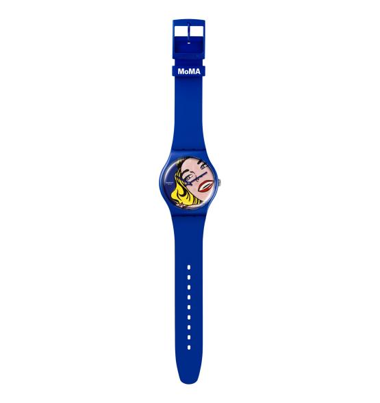 SWATCH NEW GENT GIRL BY ROY LICHTENSTEIN, THE WATCH 41MM SUOZ352