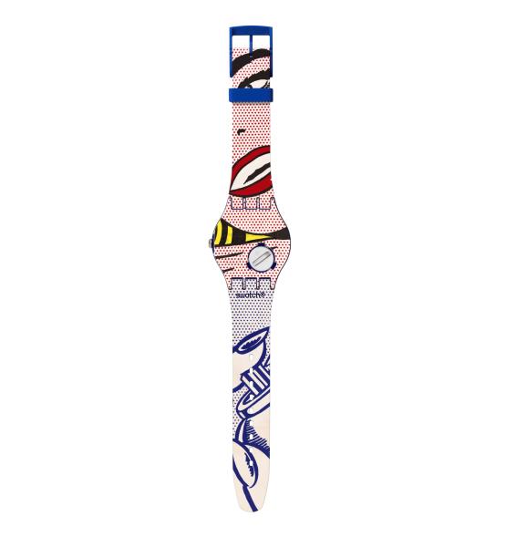 SWATCH NEW GENT GIRL BY ROY LICHTENSTEIN, THE WATCH 41MM SUOZ352