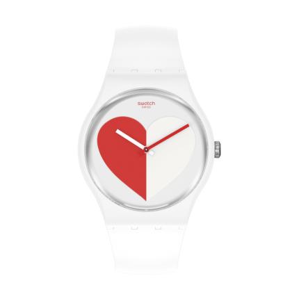 SWATCH NEW GENT HALF _3 RED 41MM SO29Z113