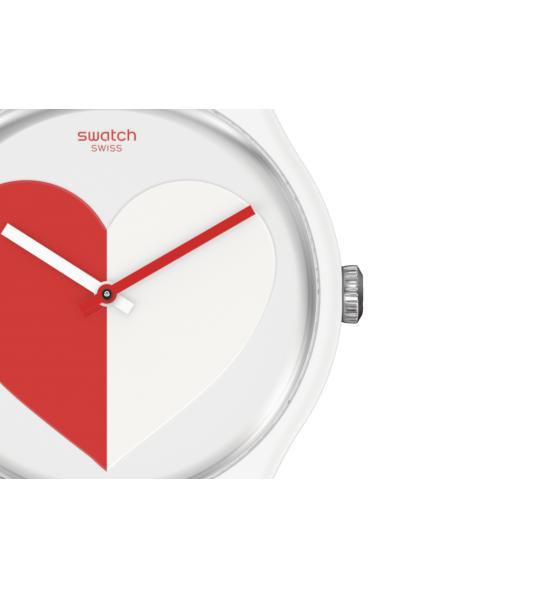 SWATCH NEW GENT HALF _3 RED 41MM SO29Z113