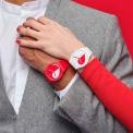 SWATCH NEW GENT HALF _3 RED 41MM SO29Z113
