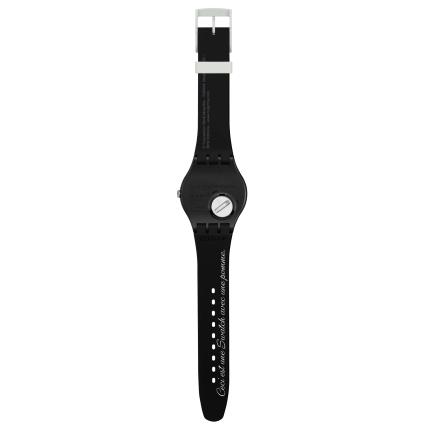 SWATCH NEW GENT LE FILS DE L'HOMME BY RENE MAGRITTE 41MM SUOZ350