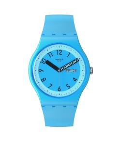 SWATCH NEW GENT PROUDLY BLUE 41MM SO29S702