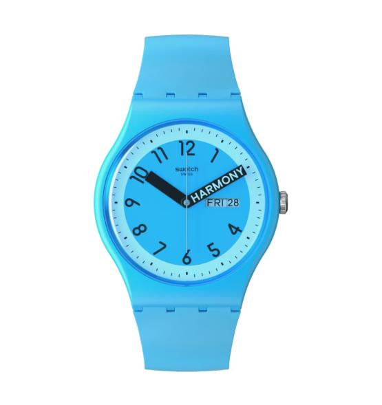 SWATCH NEW GENT PROUDLY BLUE 41MM SO29S702