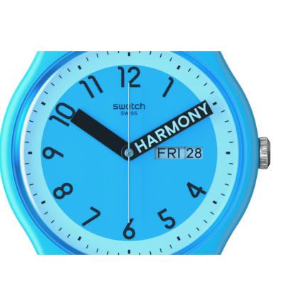 SWATCH NEW GENT PROUDLY BLUE 41MM SO29S702
