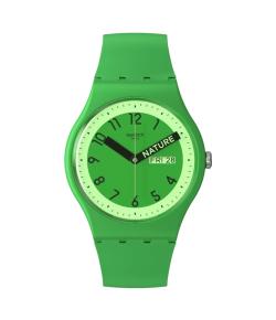 SWATCH NEW GENT PROUDLY GREEN 41MM SO29G704