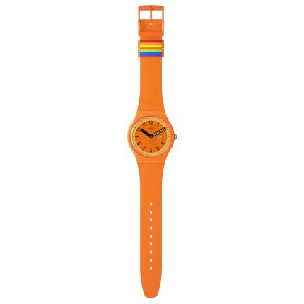 SWATCH NEW GENT PROUDLY ORANGE 41MM SO29O700