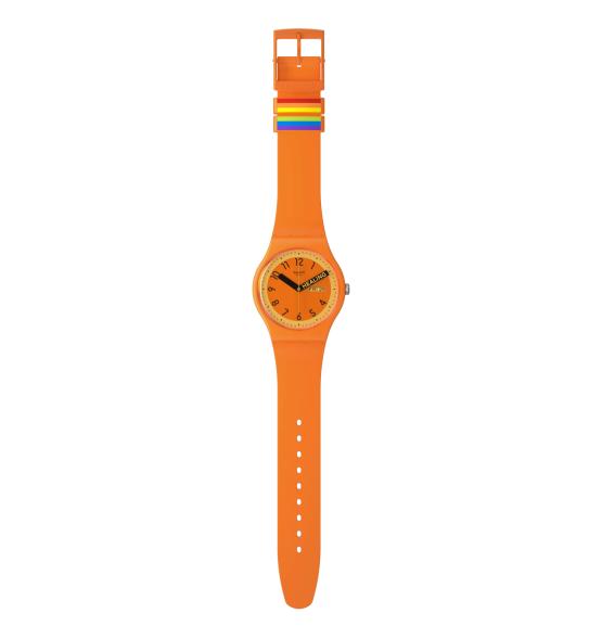 SWATCH NEW GENT PROUDLY ORANGE 41MM SO29O700