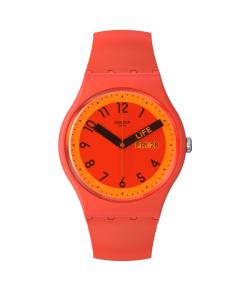 SWATCH NEW GENT PROUDLY RED 41MM SO29R705