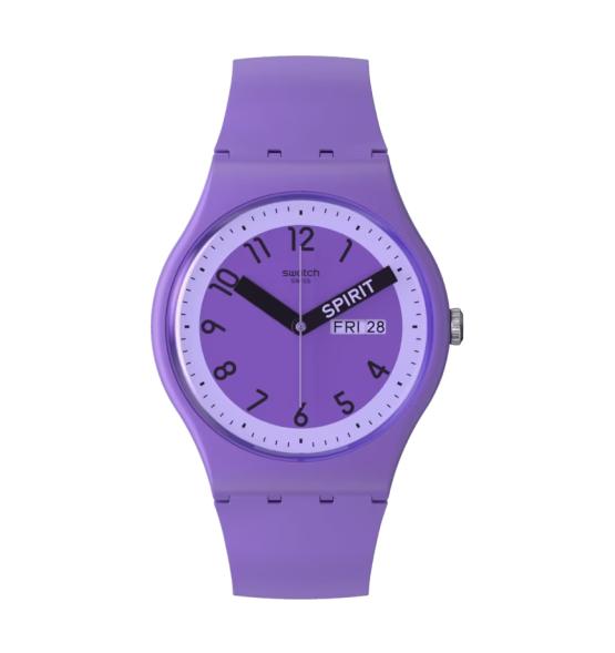 SWATCH NEW GENT PROUDLY VIOLET 41MM SO29V700