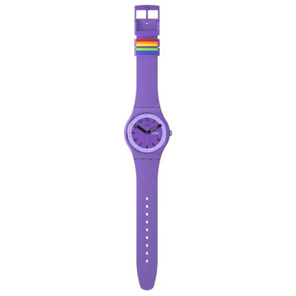 SWATCH NEW GENT PROUDLY VIOLET 41MM SO29V700