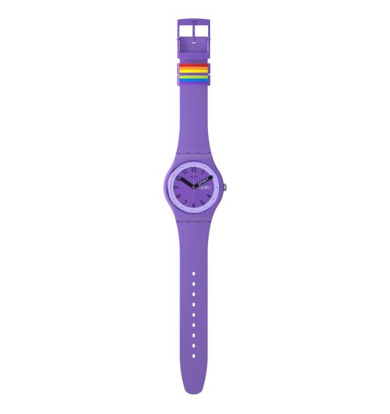 SWATCH NEW GENT PROUDLY VIOLET 41MM SO29V700