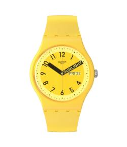 SWATCH NEW GENT PROUDLY YELLOW 41MM SO29J702