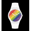 SWATCH NEW GENT STRIPE FIERCE 41MM SO29K701