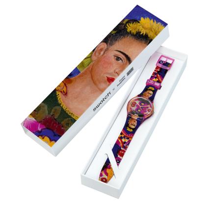 SWATCH NEW GENT THE FRAME, BY FRIDA KAHLO SUOZ341
