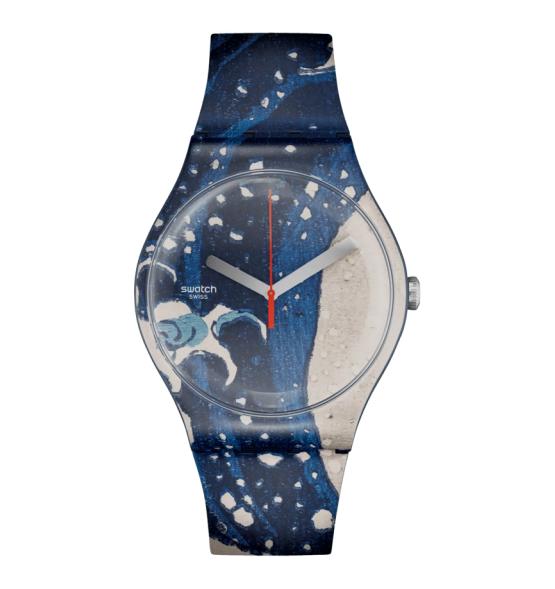 SWATCH NEW GENT THE GREAT WAVE 41MM SUOZ351