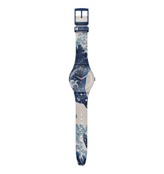 SWATCH NEW GENT THE GREAT WAVE 41MM SUOZ351