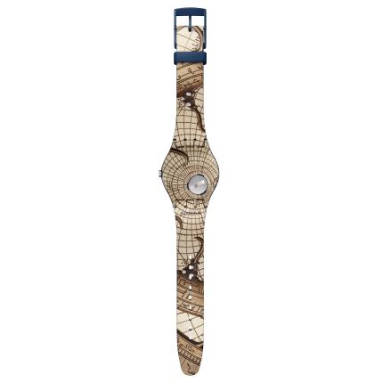 SWATCH NEW GENT THE GREAT WAVE 41MM SUOZ351