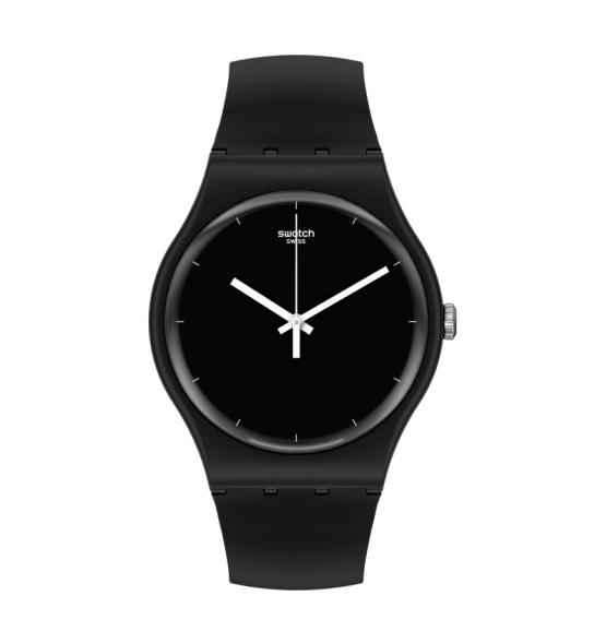SWATCH NEW GENT THINK TIME BLACK SO32B106