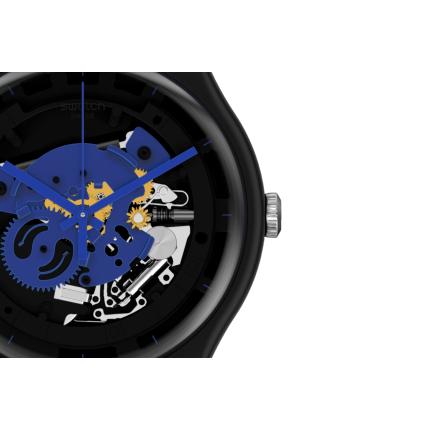 SWATCH NEW GENT TIME TO BLUE BIG SO32B109