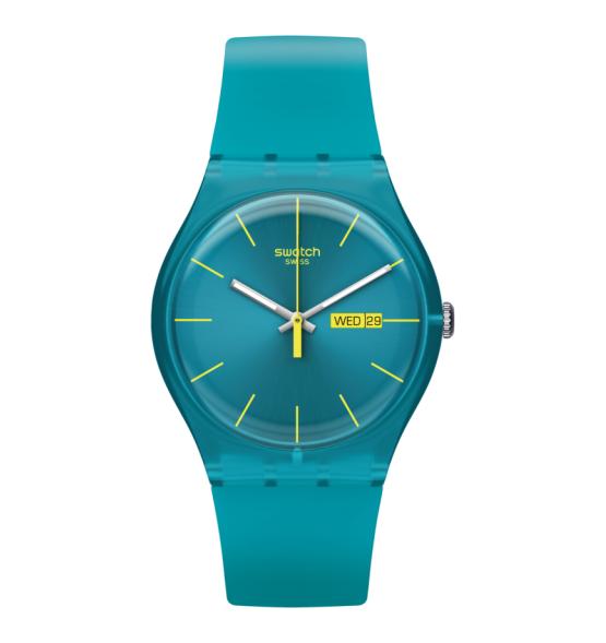 SWATCH NEW GENT TURQUOISE REBEL SUOL700