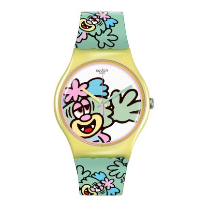 SWATCH NEW GENT VISTY BY VERDY 41MM SO29Z140