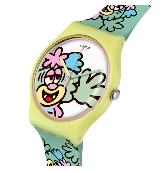SWATCH NEW GENT VISTY BY VERDY 41MM SO29Z140
