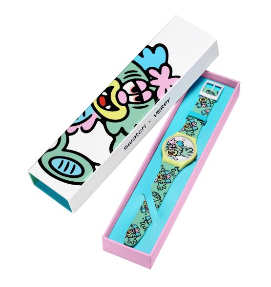 SWATCH NEW GENT VISTY BY VERDY 41MM SO29Z140