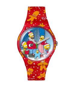 SWATCH NEW GENT JOLLY JINGLE JAMBOREE 41MM SUOZ361