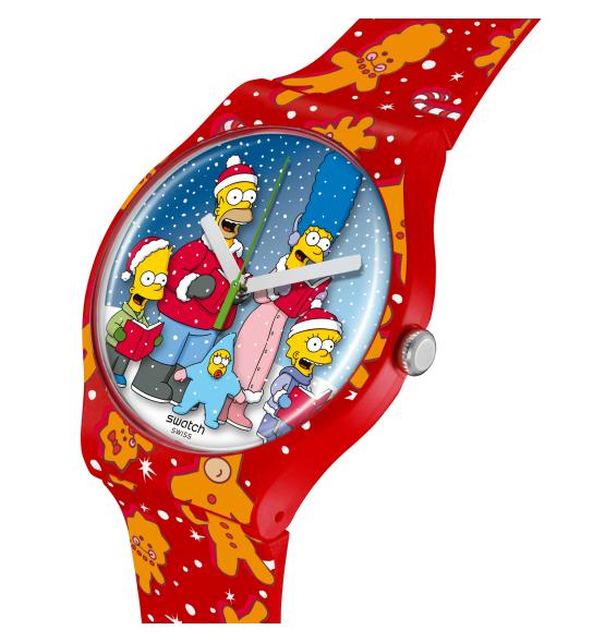 SWATCH NEW GENT JOLLY JINGLE JAMBOREE 41MM SUOZ361