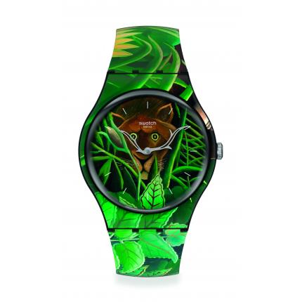 SWATCH NEW GENT X MOMA THE DREAM BY HENRI ROUSSEAU HORLOGE SUOZ3