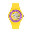 SWATCH NEW GET PURPLE RINGS YELLOW 41MM SO29J100