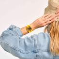 SWATCH NEW GET PURPLE RINGS YELLOW 41MM SO29J100