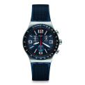 SWATCH NEW IRONY CHRONO BLUE GIRD 43MM YVS454