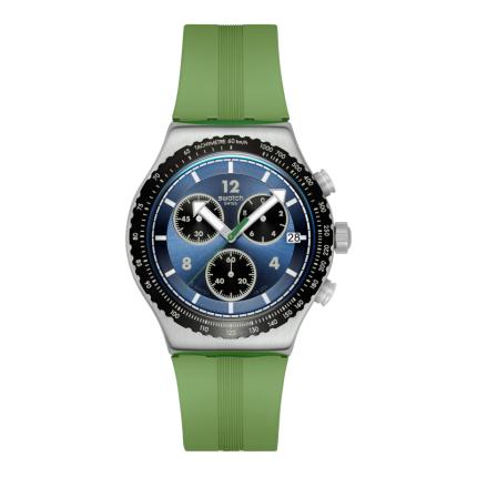SWATCH NEW IRONY CHRONO DUSK THRU THE LEAVES 43MM YVS531