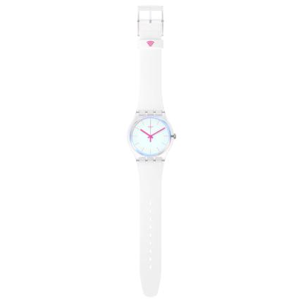 SWATCH POLAWHITE PAY! 41MM SO29K116-5300