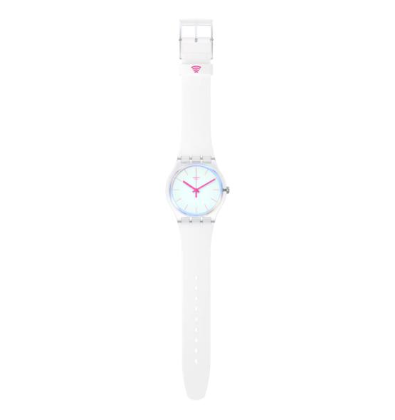 SWATCH POLAWHITE PAY! 41MM SO29K116-5300